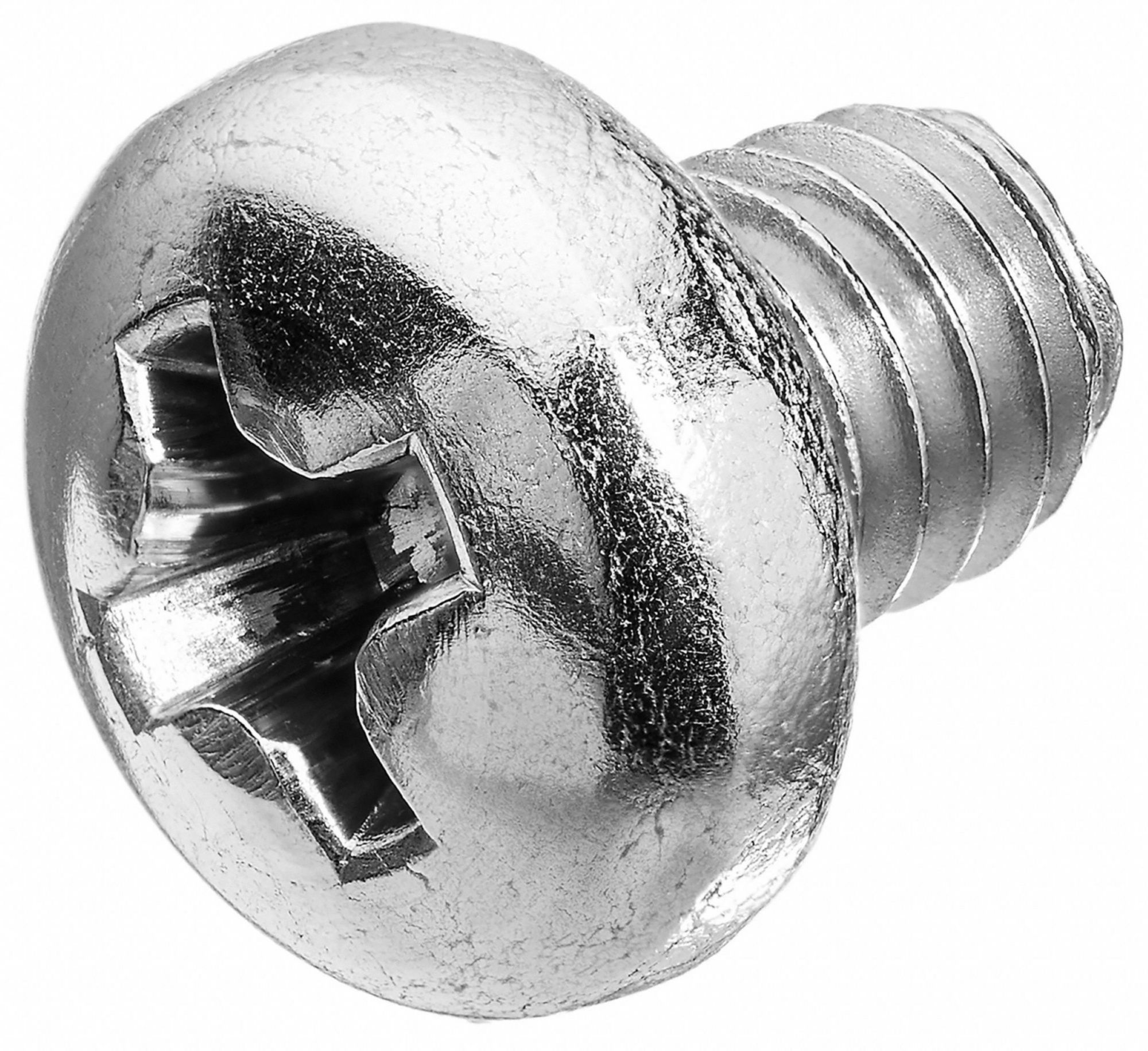 Machine Screw: #0-80 Thread Size, 1/4 in Lg, 316, Stainless Steel, Passivated, Pan, Phillips, 50 PK