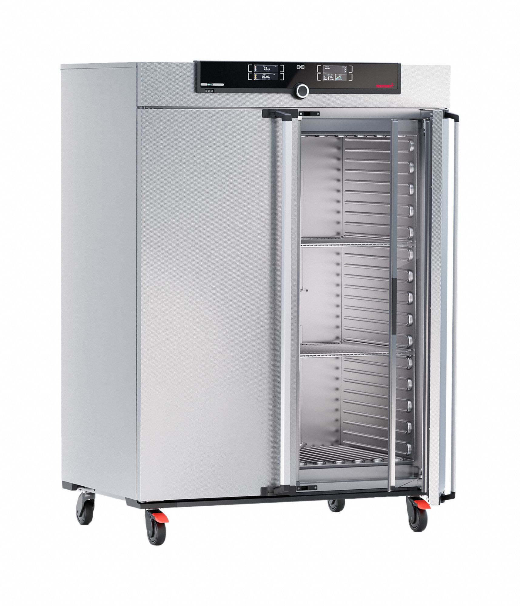 Incubator: Forced Air, 26.45 cu ft Capacity, 36 1/4 in x 4 ft x 5 5/8 ft, Digital, 2 Shelves