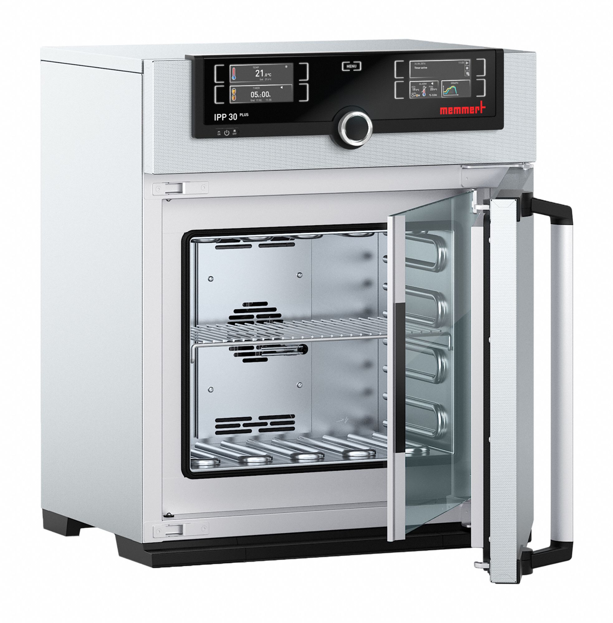 Incubator: Forced Air, 1.13 cu ft Capacity, 23 5/8 in x 23 in x 27 3/4 in, Digital, +/-0.1°C