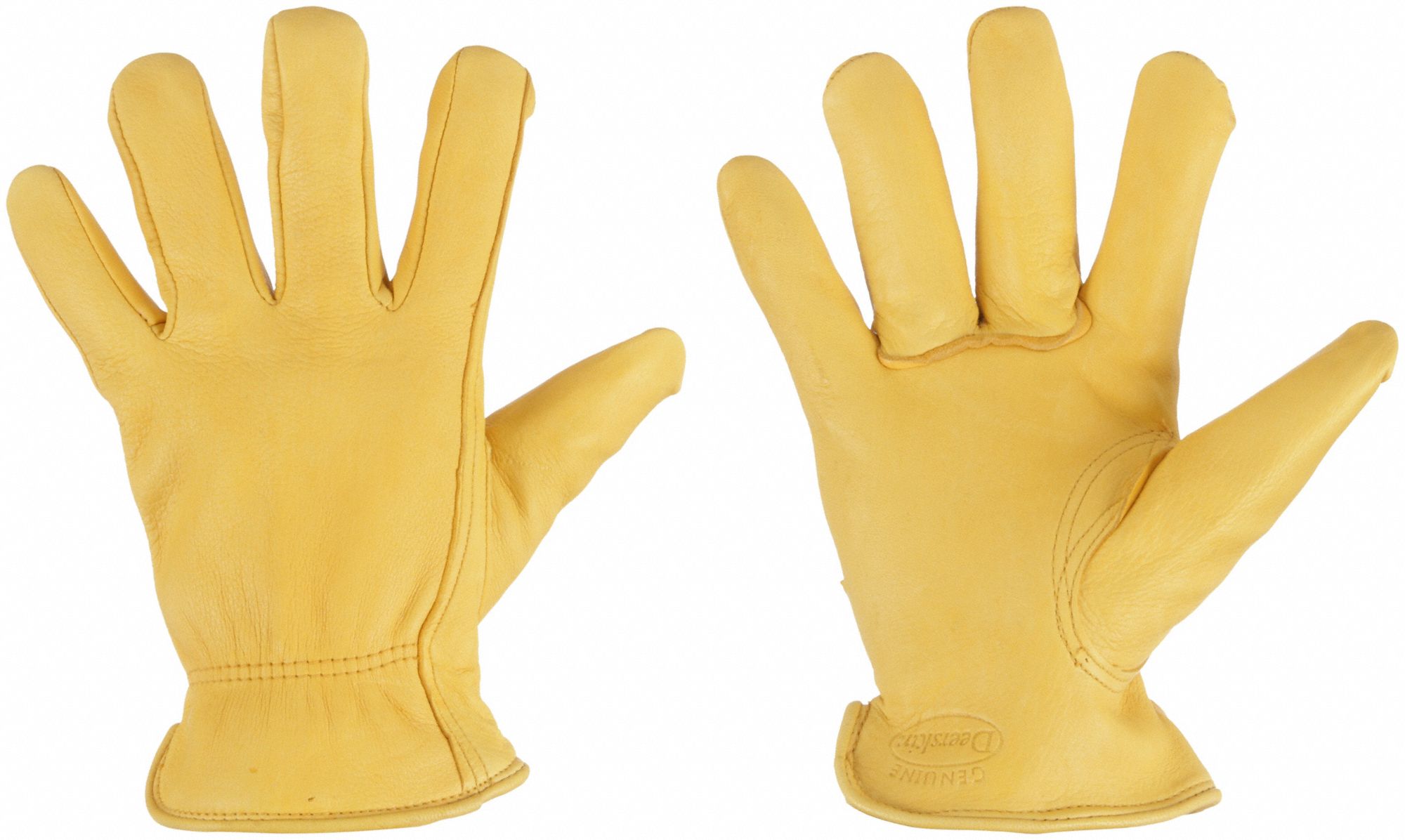 LEATHER GLOVES, XL (10), DRIVERS STYLE, PREMIUM DEERSKIN, KEYSTONE THUMB, THINSULATE