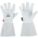 GOATSKIN DRIVER GLOVE, FULL GRAIN PALM, LONG CUFF, SZ L/9, PEARL, PR