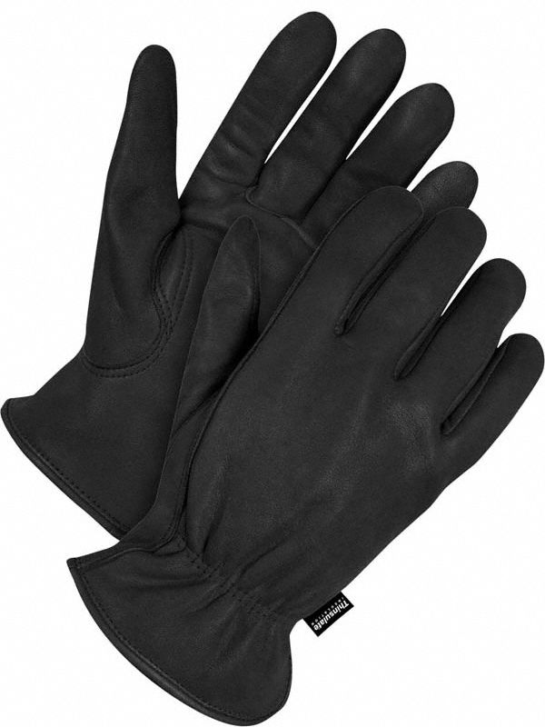GANTS CONDUCTEUR, PETIT, NOIR, CUIR