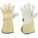 LEATHER WORK GLOVES, UNIVERSAL (9), PREMIUM COWHIDE, WING THUMB, GAUNTLET CUFF