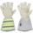 GANTS CUIR, HT VIS, MANCHETTE ÉLAST. 6 1/4PO, TG T-GRAND/10, CUIR VACHETTE/THINSULATE/KEVLAR, PR