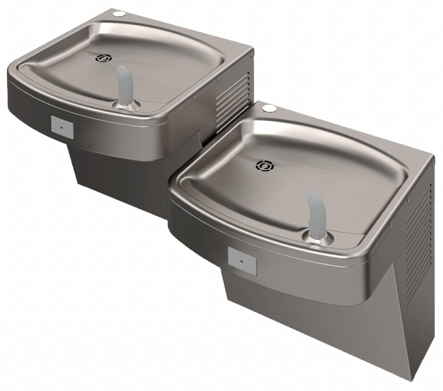 Bi-Level Drinking Fountain,  19 3/8 in H