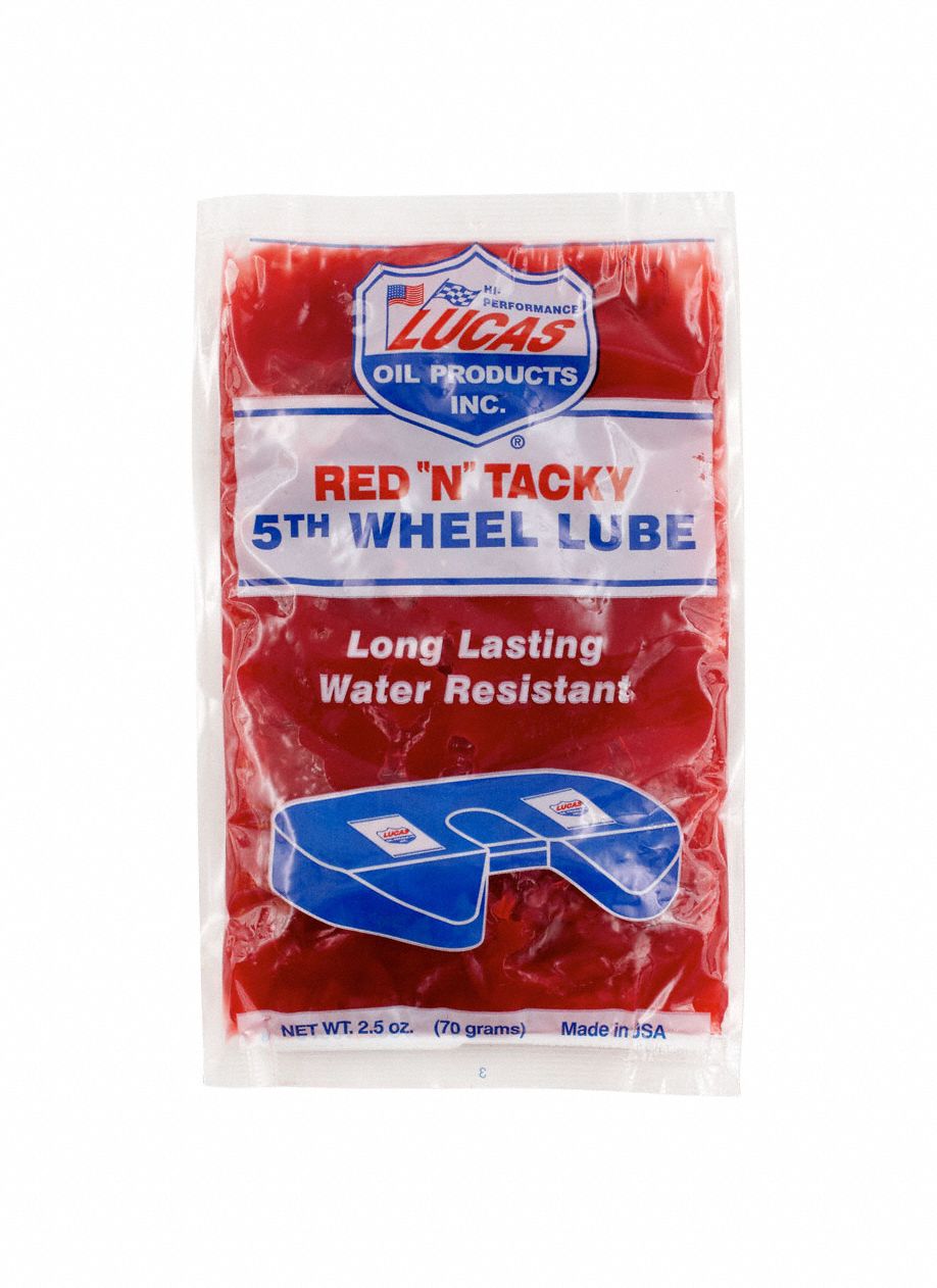 Lithium Grease, 2.5 oz, Bag, Red