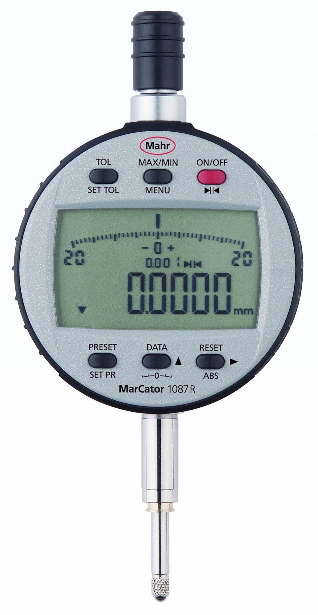 MAHR, 0.00001 in to 0.5 in Range, IP54, Digital Indicator 61KD30