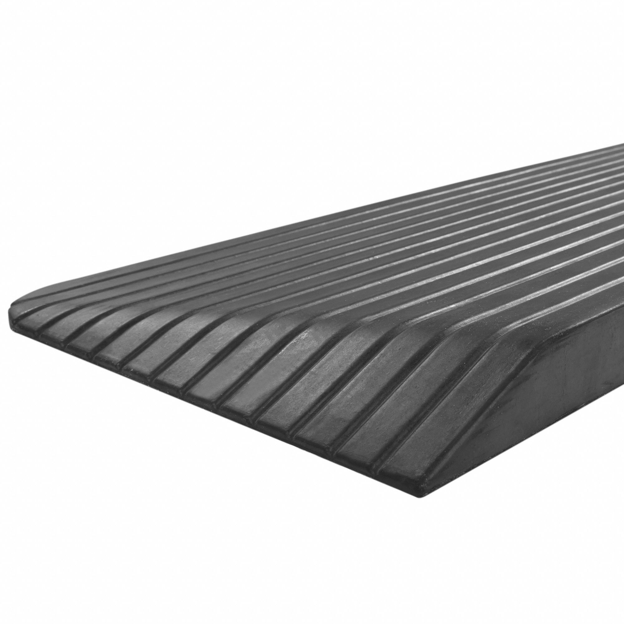 SILVER SPRING Solid Threshold Ramp 16 in Extended Lg, 1,500 lb Load Capacity, 43 1/2 in Usable