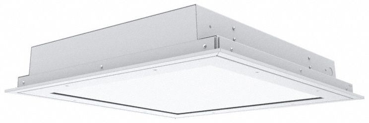 Lamp: 2 ft x 2 ft Nominal Size, HSTL, Flat Lens, 4,000 K, 4,971 lm, 117 lm/W Lumens per Watt