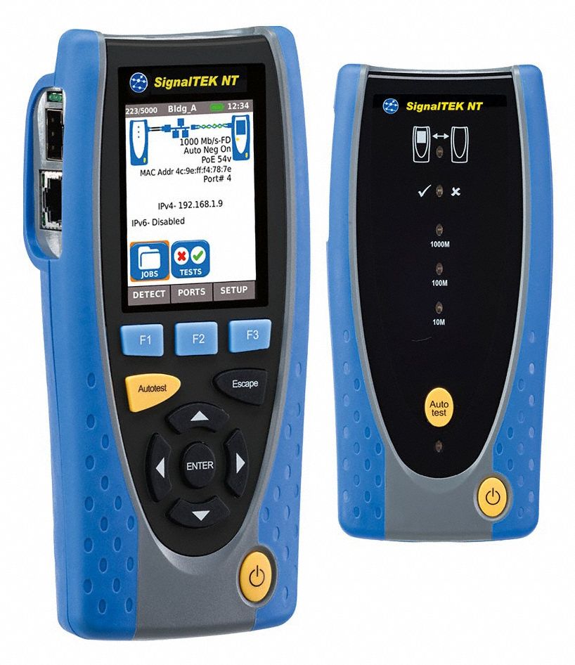 Network Cable Tester: Copper Low Volt Cables and Installed Networks