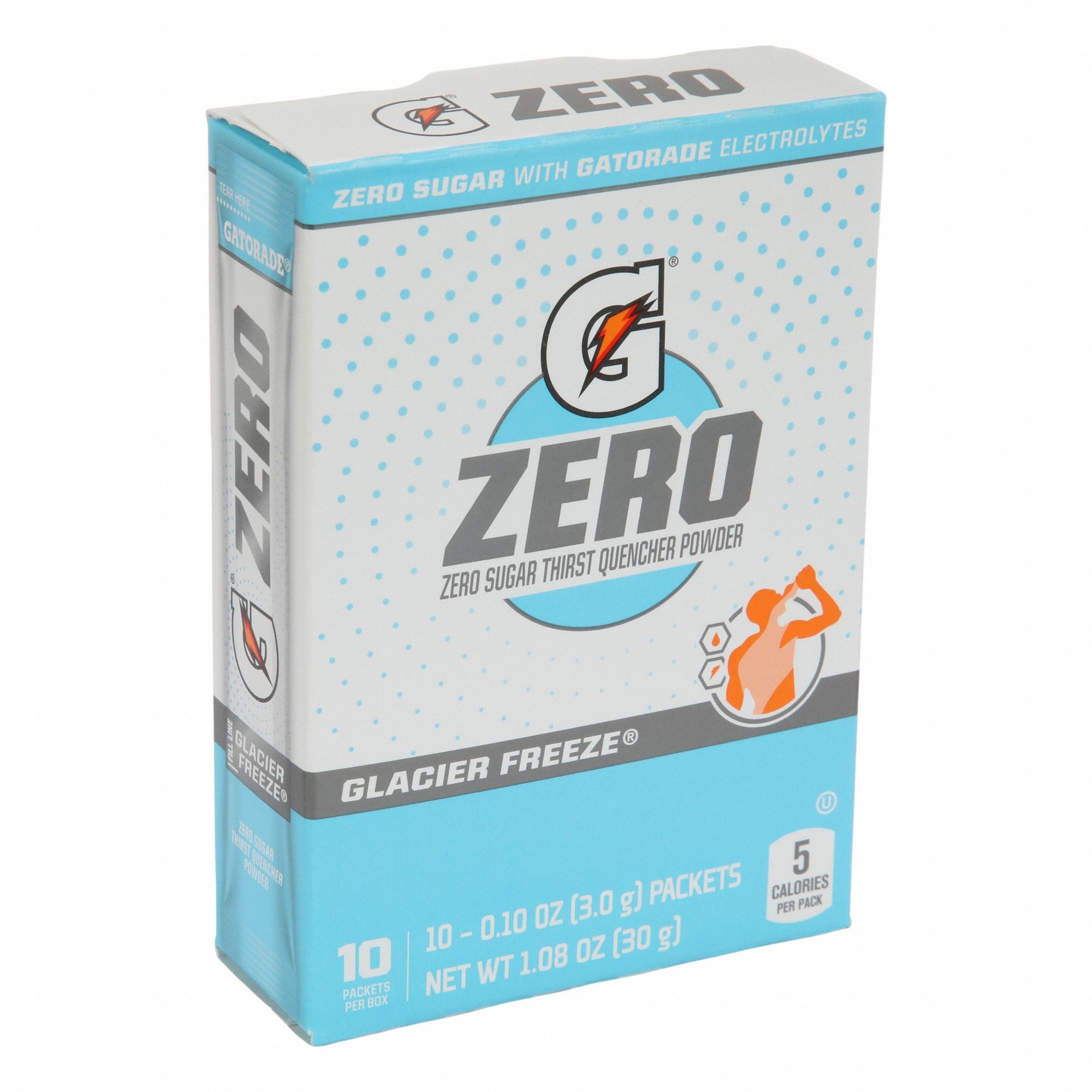 GATORADE, Glacier Freeze, Single-Serve, Sports Drink Mix - 61KG08
