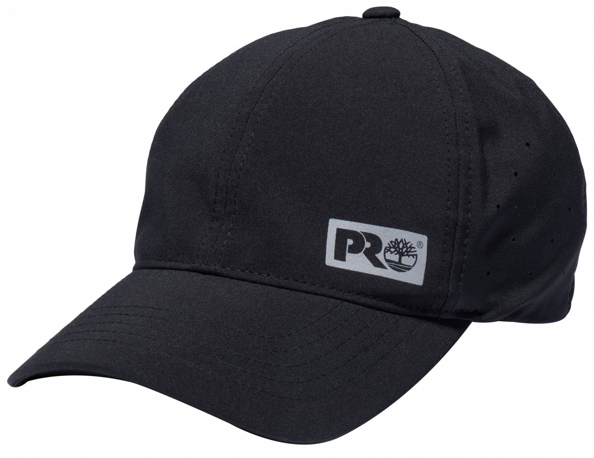 Performance Baseball Cap,Black,Fitted Grainger