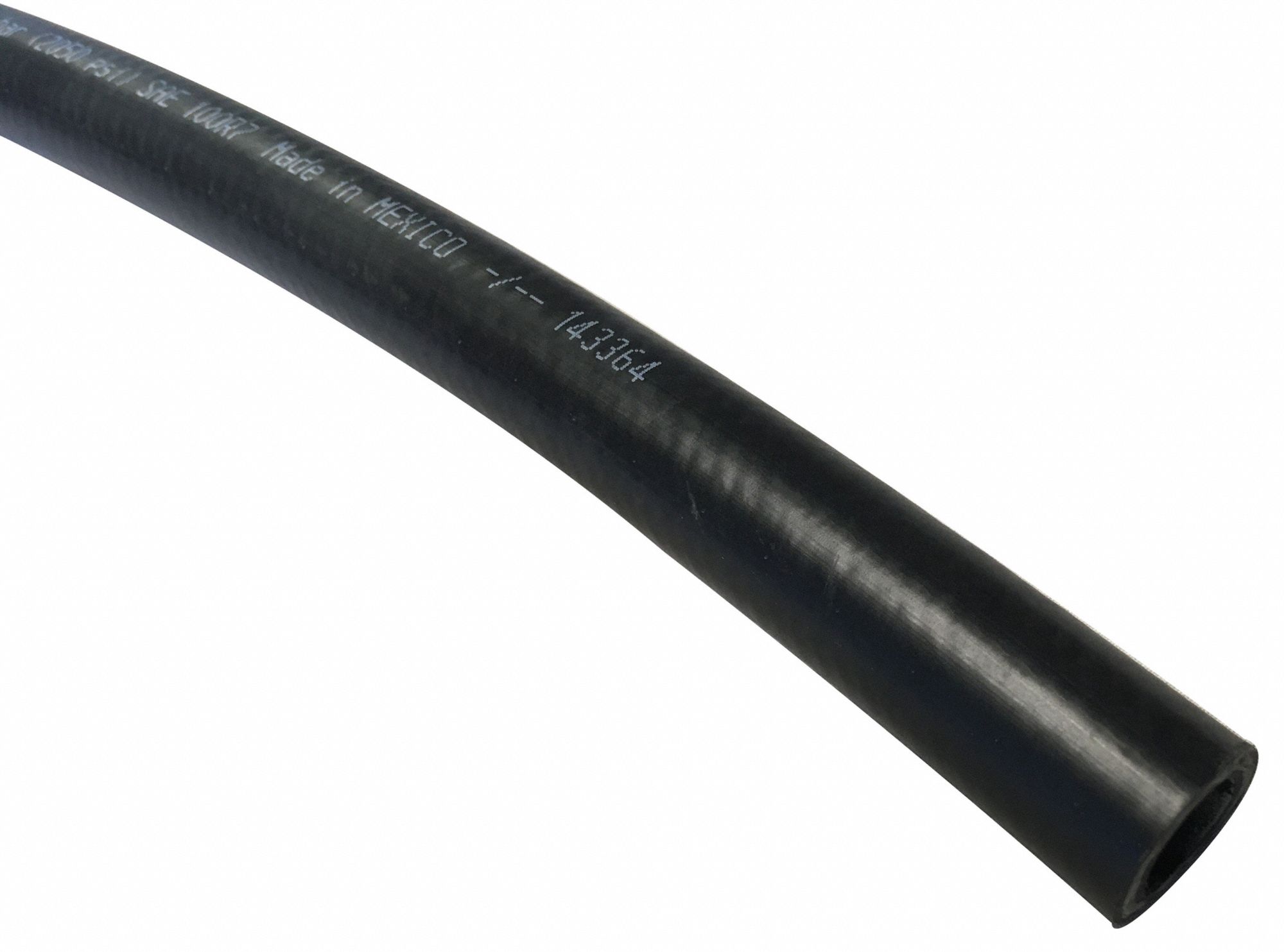 HYDRAULIC HOSE, 3,000 PSI, ½ IN HOSE ID, 13/16 IN HOSE OD, 50 FT HOSE LENGTH, BLACK