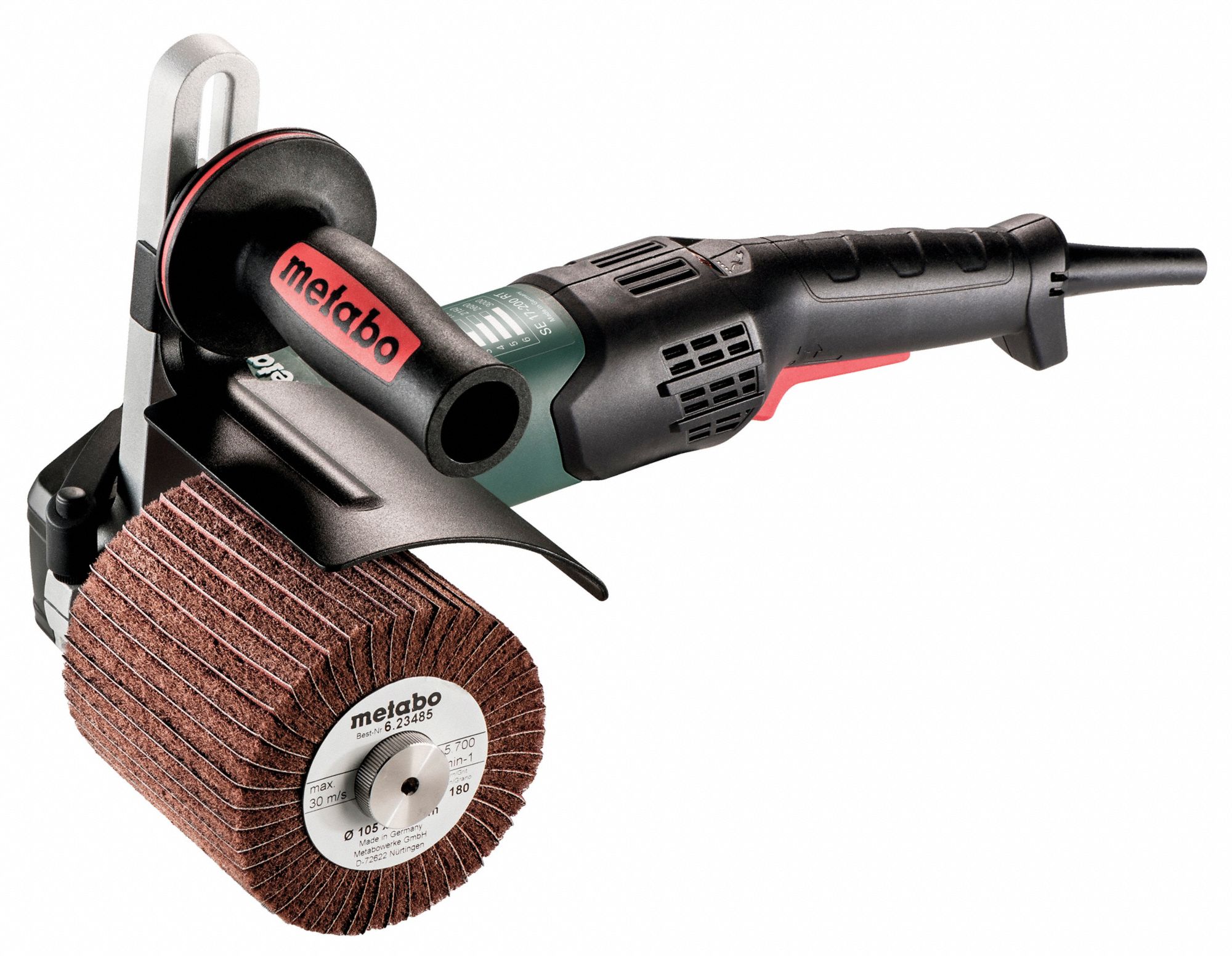 BURNISHING MACHINE, CORDED, 14.5A, VARIABLE SPEED, 4 IN/8 IN PAD, 800 TO 3000 RPM, M 14
