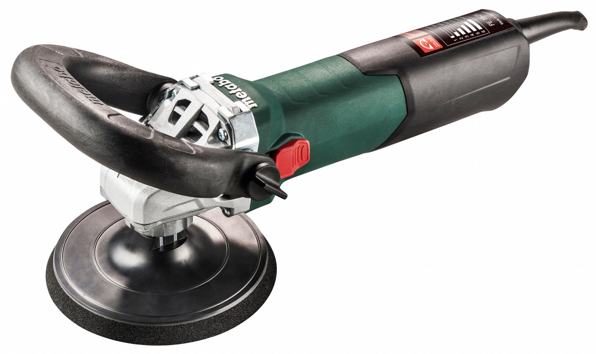 ANGLE POLISHER, RIGHT, CORDED, 13A, CONSTANT SPEED, 7 IN PAD, 800 TO 3000 RPM, ⅝