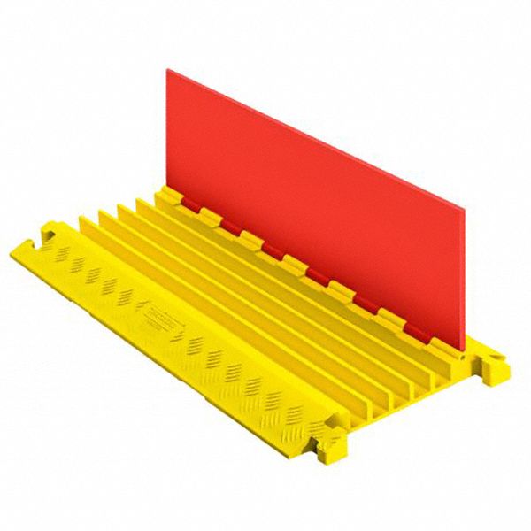 Orange/Yellow, Polyurethane, CABLE PROTECTOR - 61KK50|CPY5X125-GP-O/Y ...