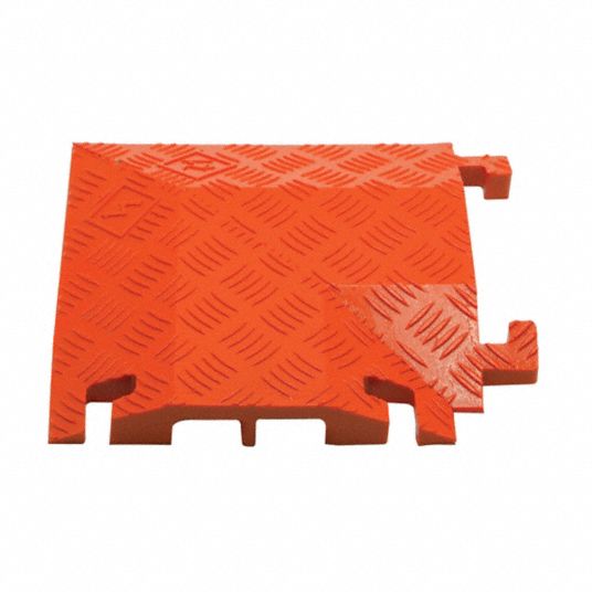 Orange, Polyurethane, CABLE PROTECTOR - 61KL06|FL90LT2X1.75-O - Grainger