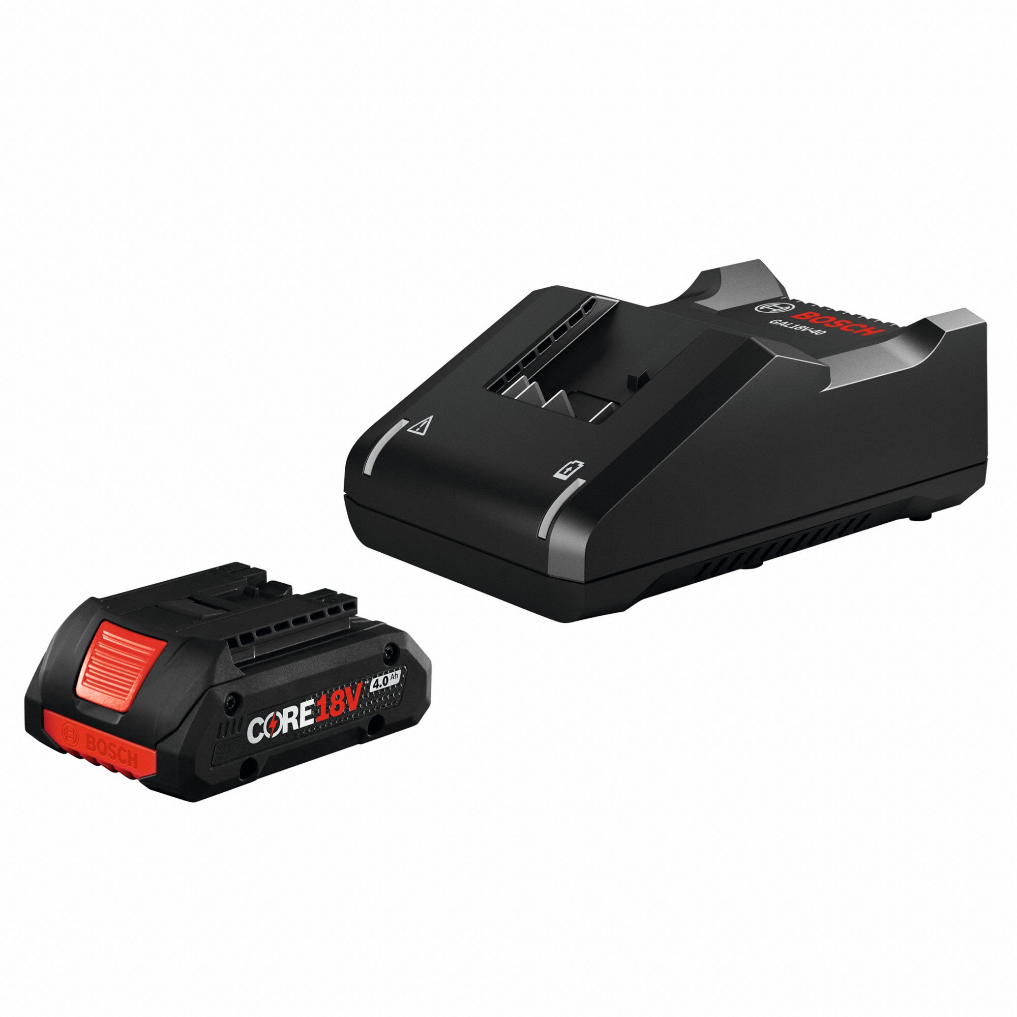 Battery and Charger Kit: CORE18V®, 4 Ah, Battery Included, Charger Included, 18V DC