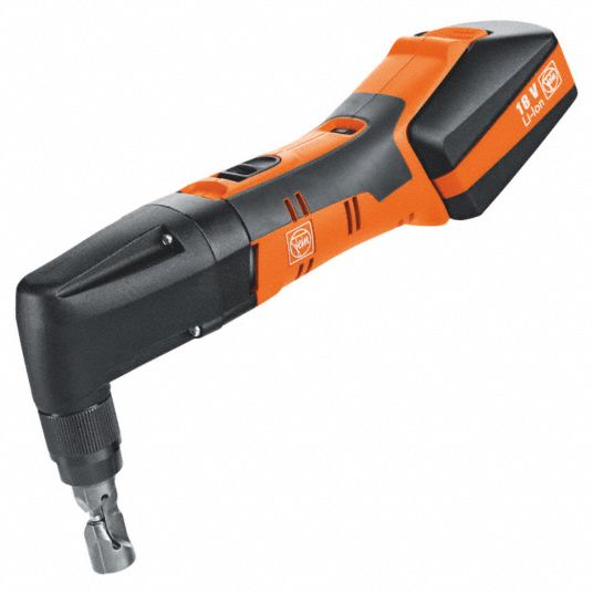 FEIN, 18V DC, 16 ga Capacity (Steel), Nibbler 61KL90ABLK 181.6E