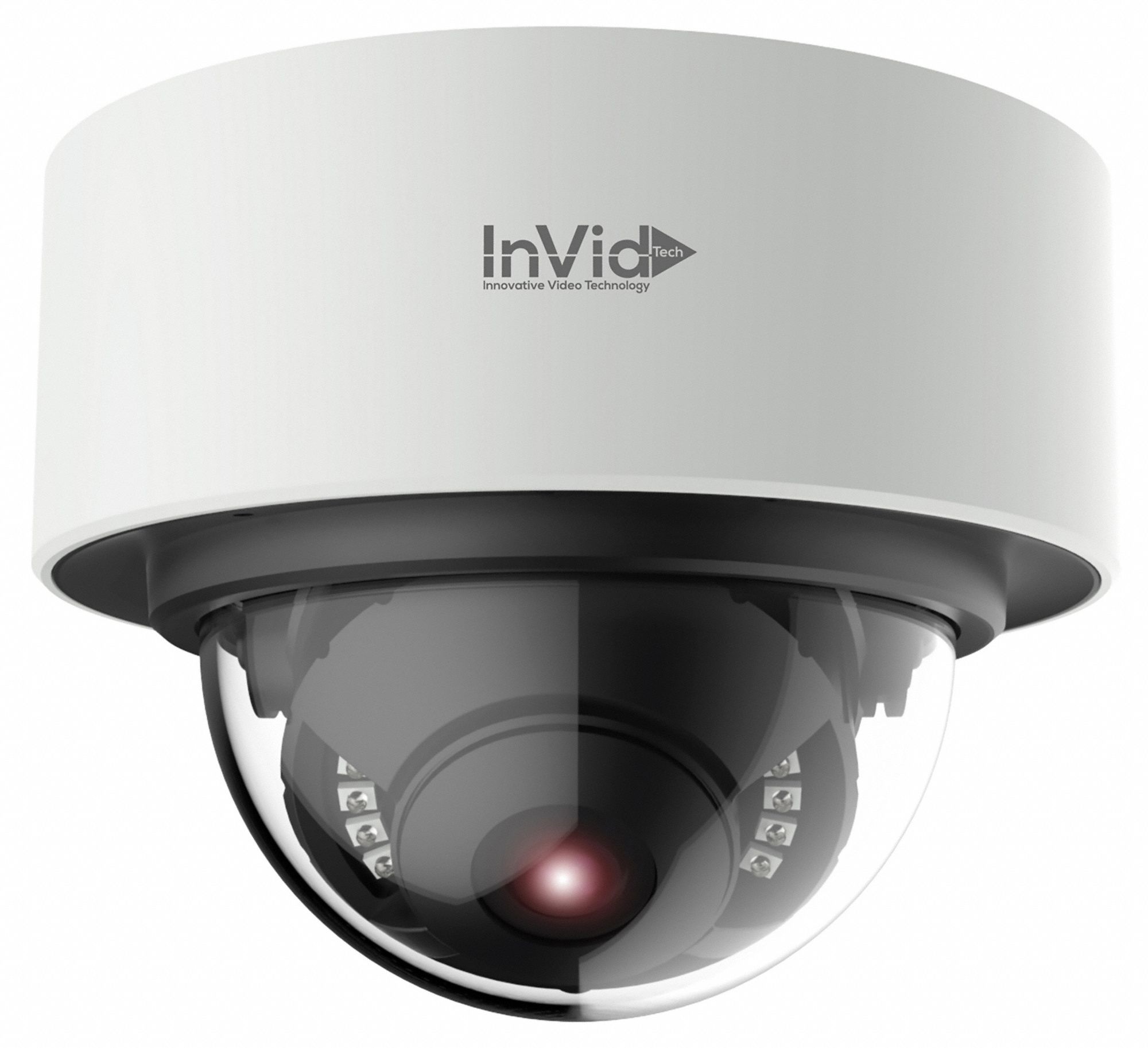 INVID TECH, Dome, Fixed, Camera 61KR04ELEVC5DRXIR28 Grainger