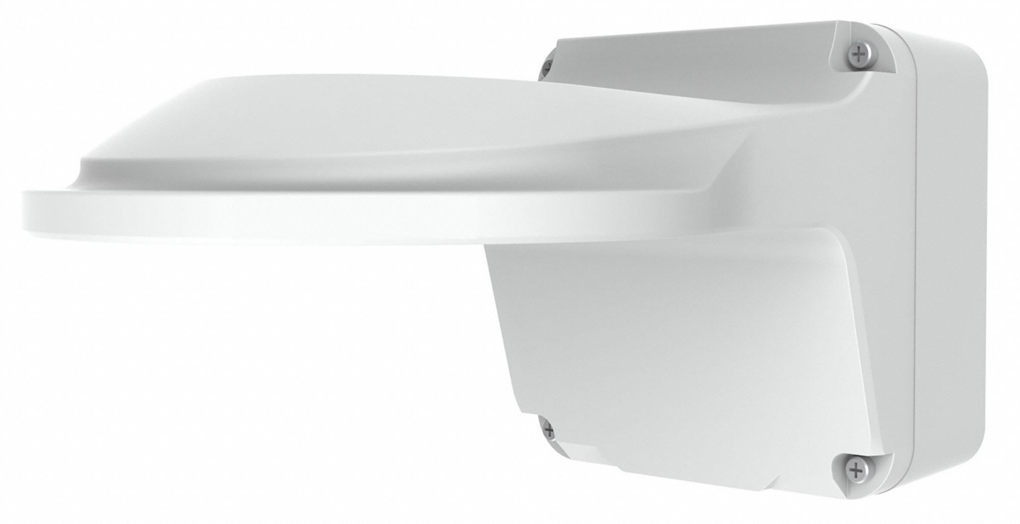 Wall Mount: Screws, Wall, Aluminum, Waterproof, IP67, White, IVM-DRWM5