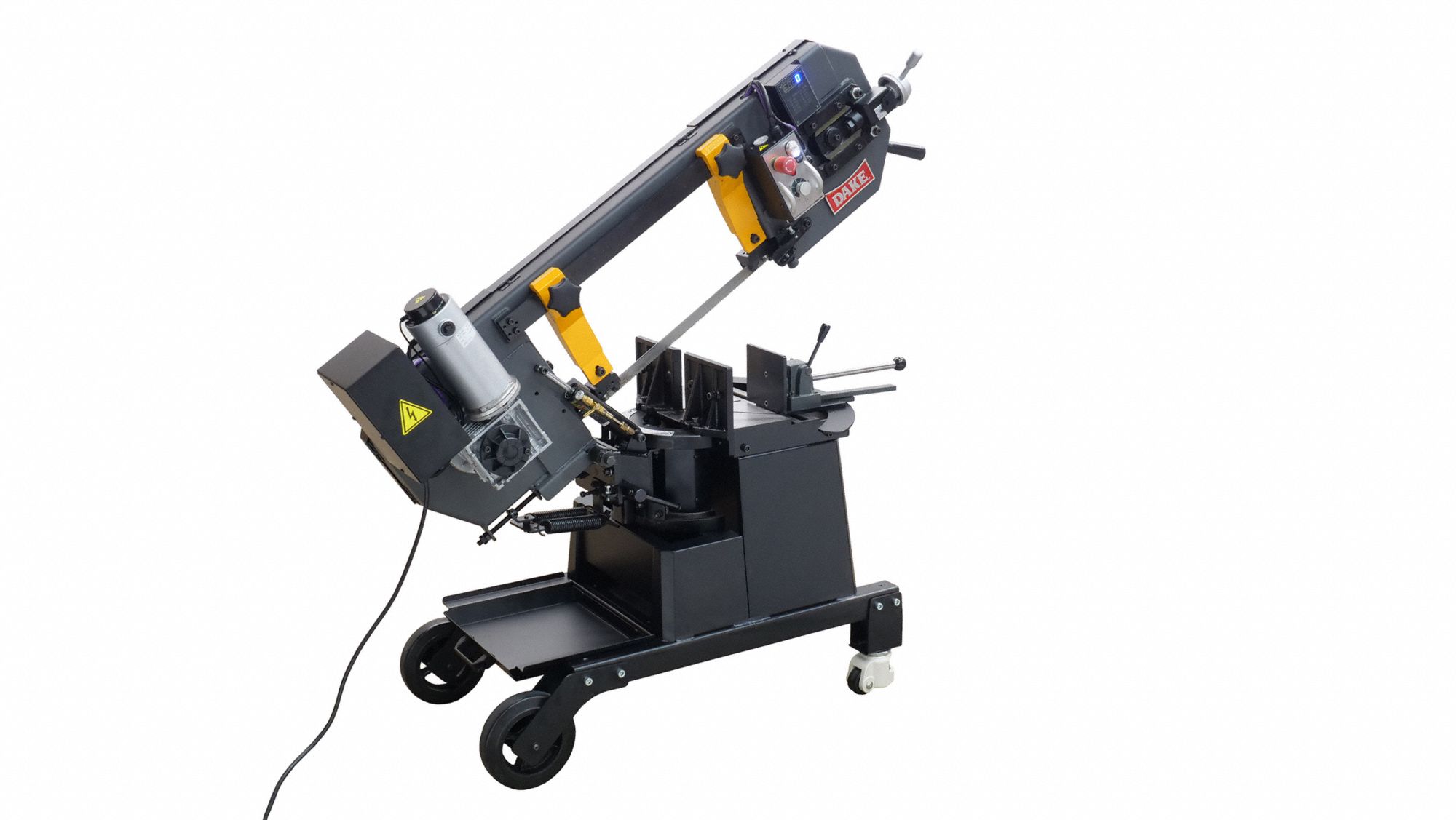 Band Saw: 8 in x 10 in, 65 to 250, 45°/90°, 5.0 A, 1 Phase, 110V AC