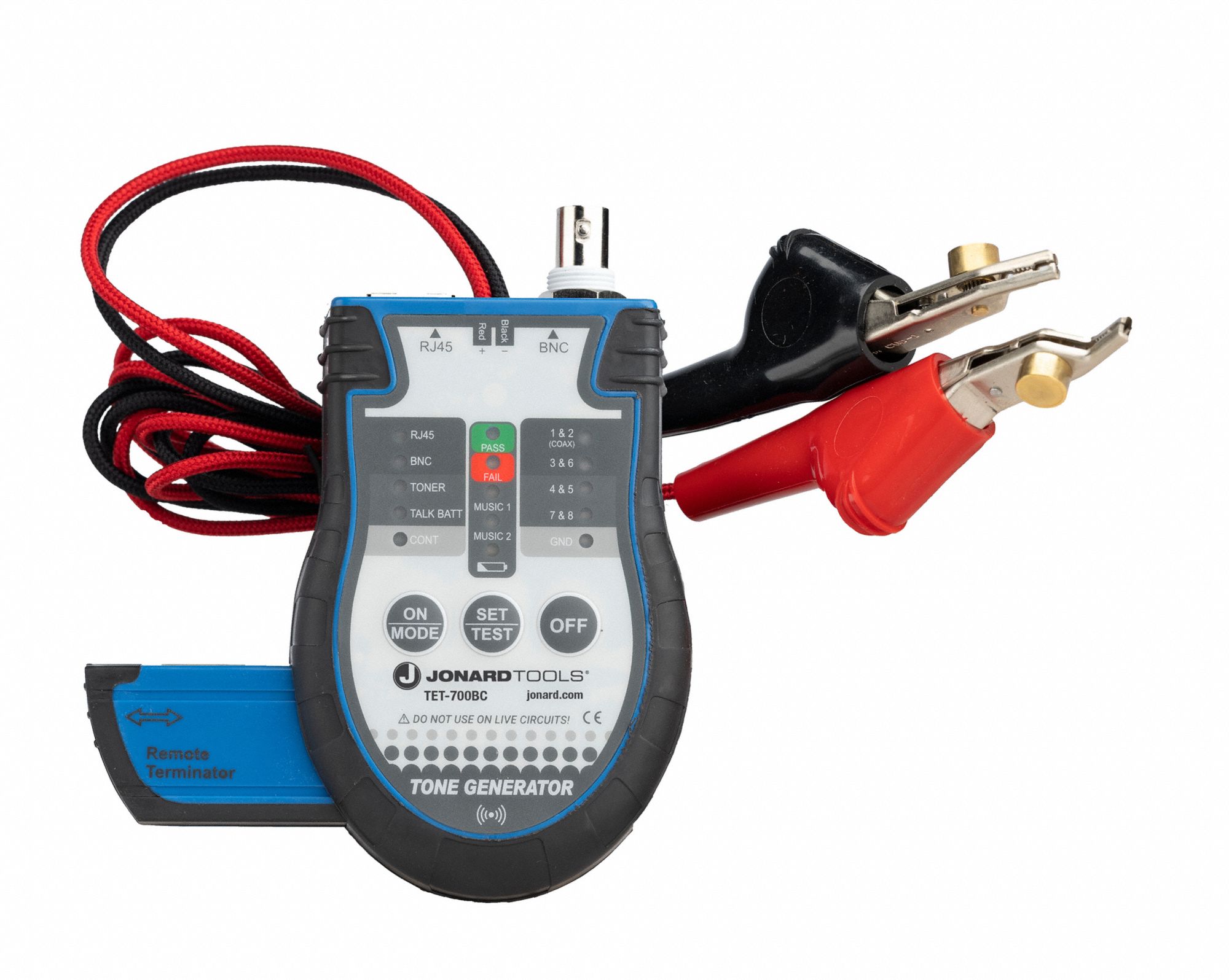 JONARD TOOLS, Wire Toning and Testing, Cable Tester Tone and Probe Kit