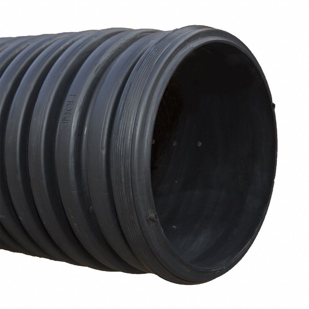 ADVANCED DRAINAGE SYSTEMS Drainage Pipe: HDPE, 8 In Nominal Pipe Size ...