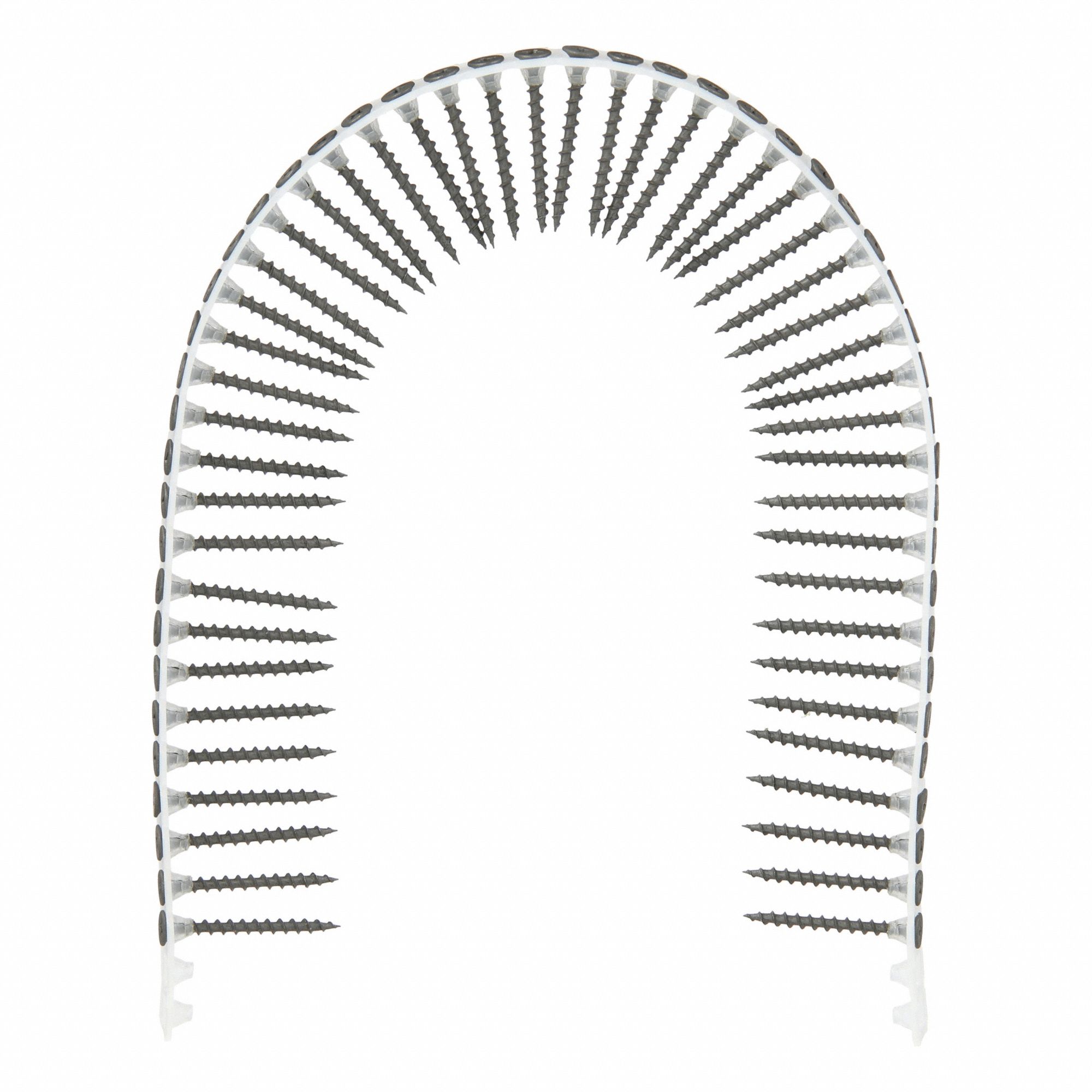 Drywall Screw: Drywall Screw, #6 Screw Size, 1 1/4 in Lg, Steel, Phosphate, Bugle, 4, 000 PK