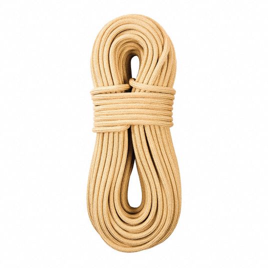 1/2 in Rope Dia, Natural, Heat Resistant Rescue Rope - 61LC80
