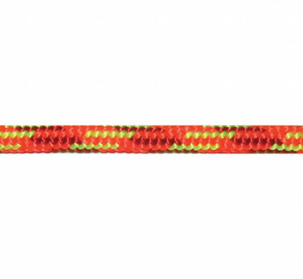 General Purpose Utility Rope: Kernmantle, 3/16 in Dia, 115 lb Working Load Limit, Nylon
