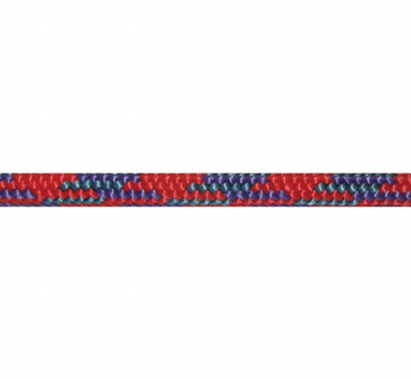 General Purpose Utility Rope: Kernmantle, 3/16 in Dia, 115 lb Working Load Limit, Nylon