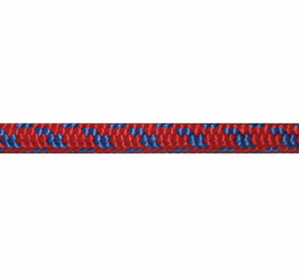 General Purpose Utility Rope: Kernmantle, 6 mm Dia, 195 lb Working Load Limit, Nylon, Nylon