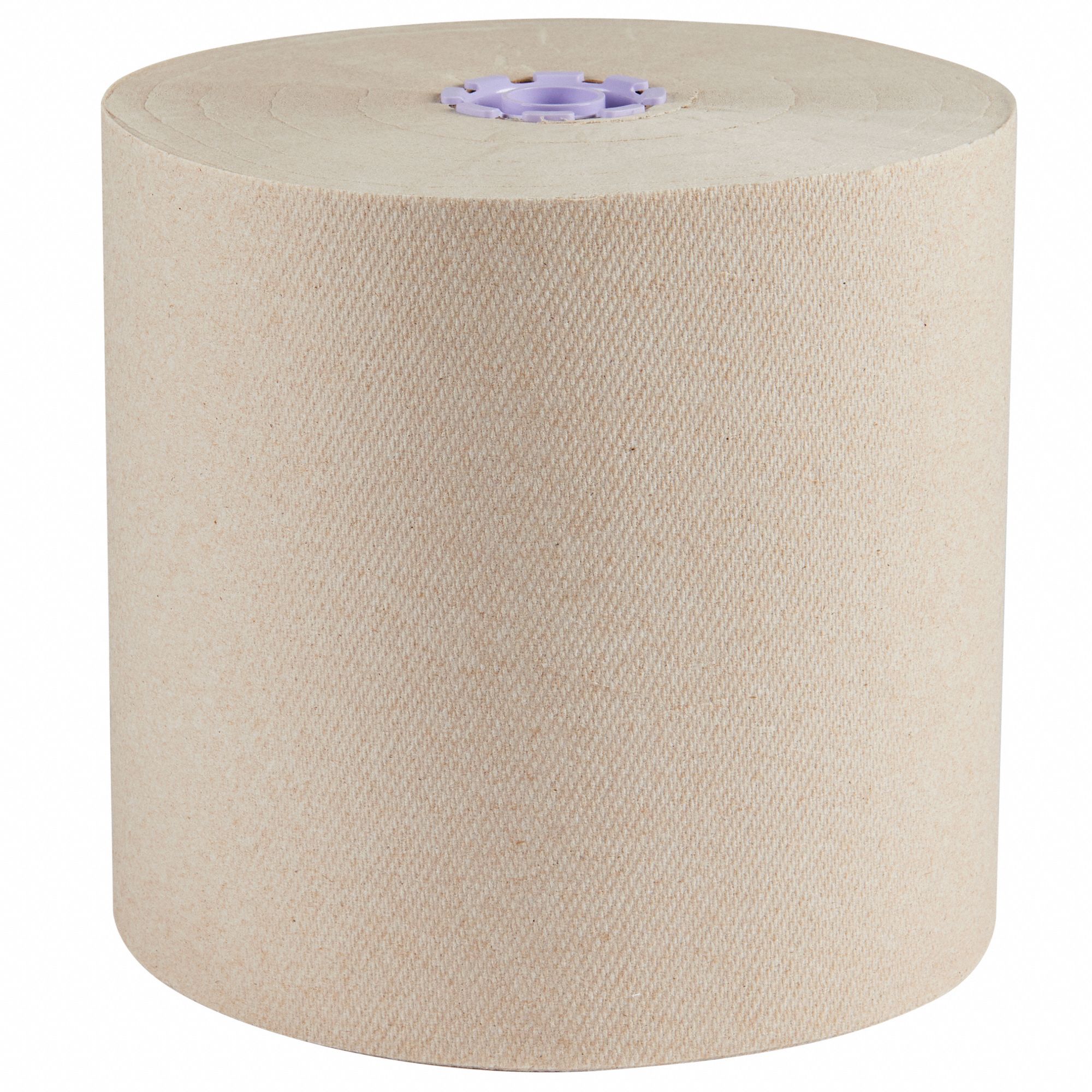 PAPER TOWEL ROLL, HARDWOUND, 1-PLY, BROWN, 700 FT X 8 IN, PROPRIETARY, 6 PK