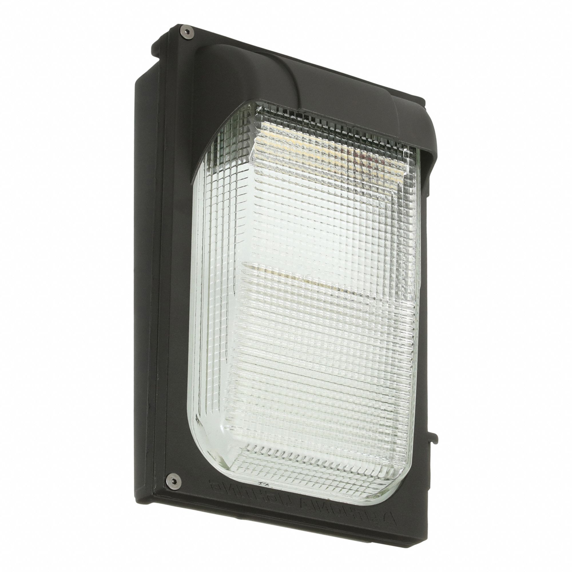Wall Pack: LED, 134 lm, 5000K, 120 to 277V AC, 22 W, Type III, 12 in Overall Ht