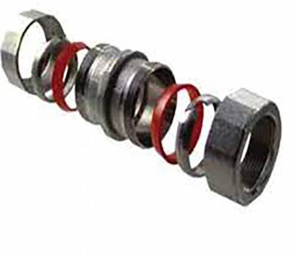 Connector, SS, Overall L 3.39in