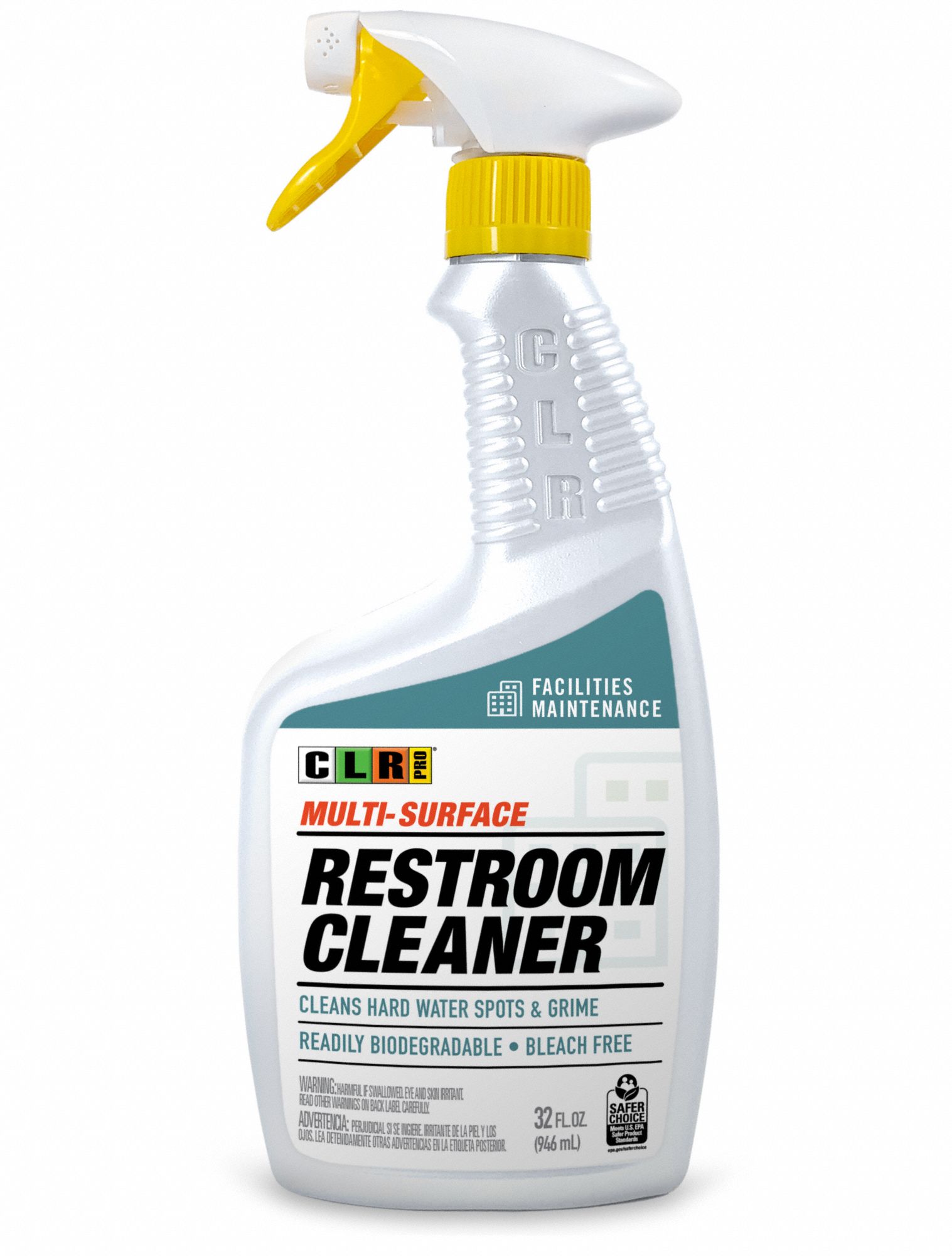 Bathroom Cleaner: Trigger Spray Bottle, 32 oz Container Size, Ready to Use, Liquid