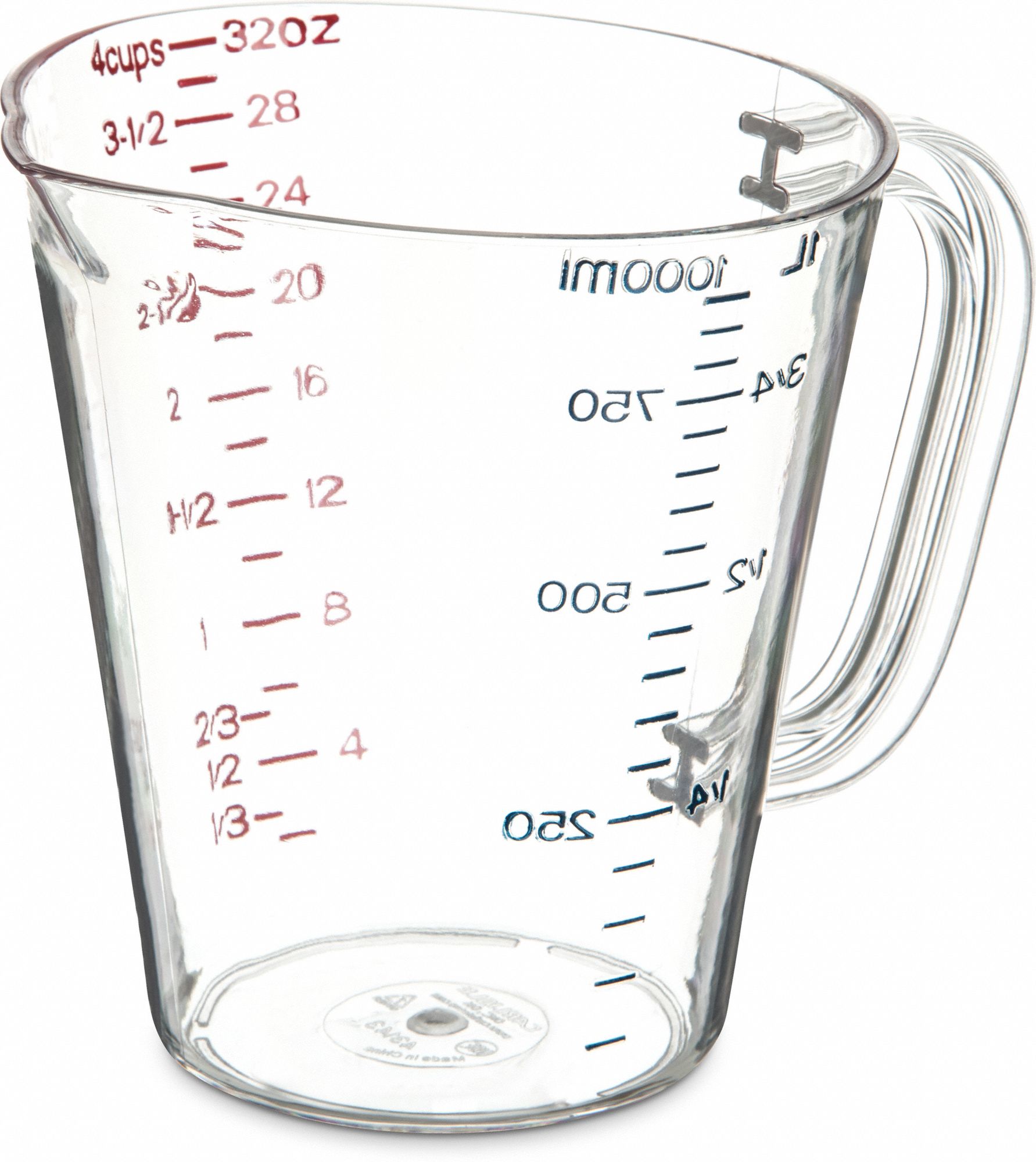 Liquid Measuring Cup, 4c, Glass - Duluth Kitchen Co