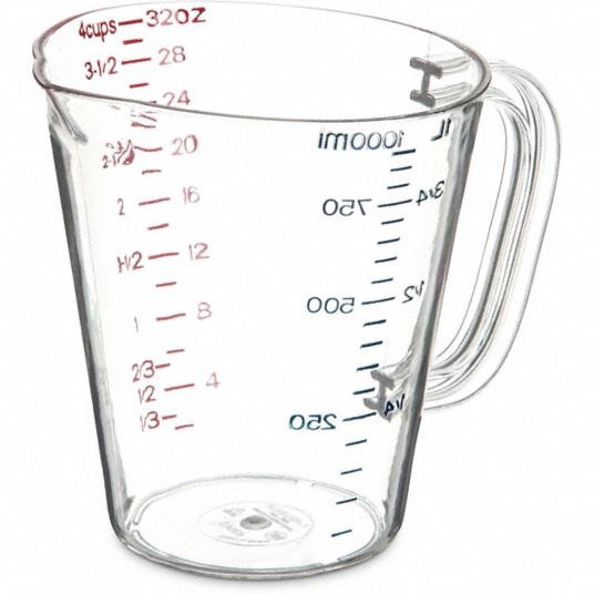 Liquid Measuring Cup, 4c, Glass - Duluth Kitchen Co