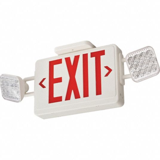 Everything You Need to Know About Facility Emergency and Exit Lighting -  Grainger KnowHow