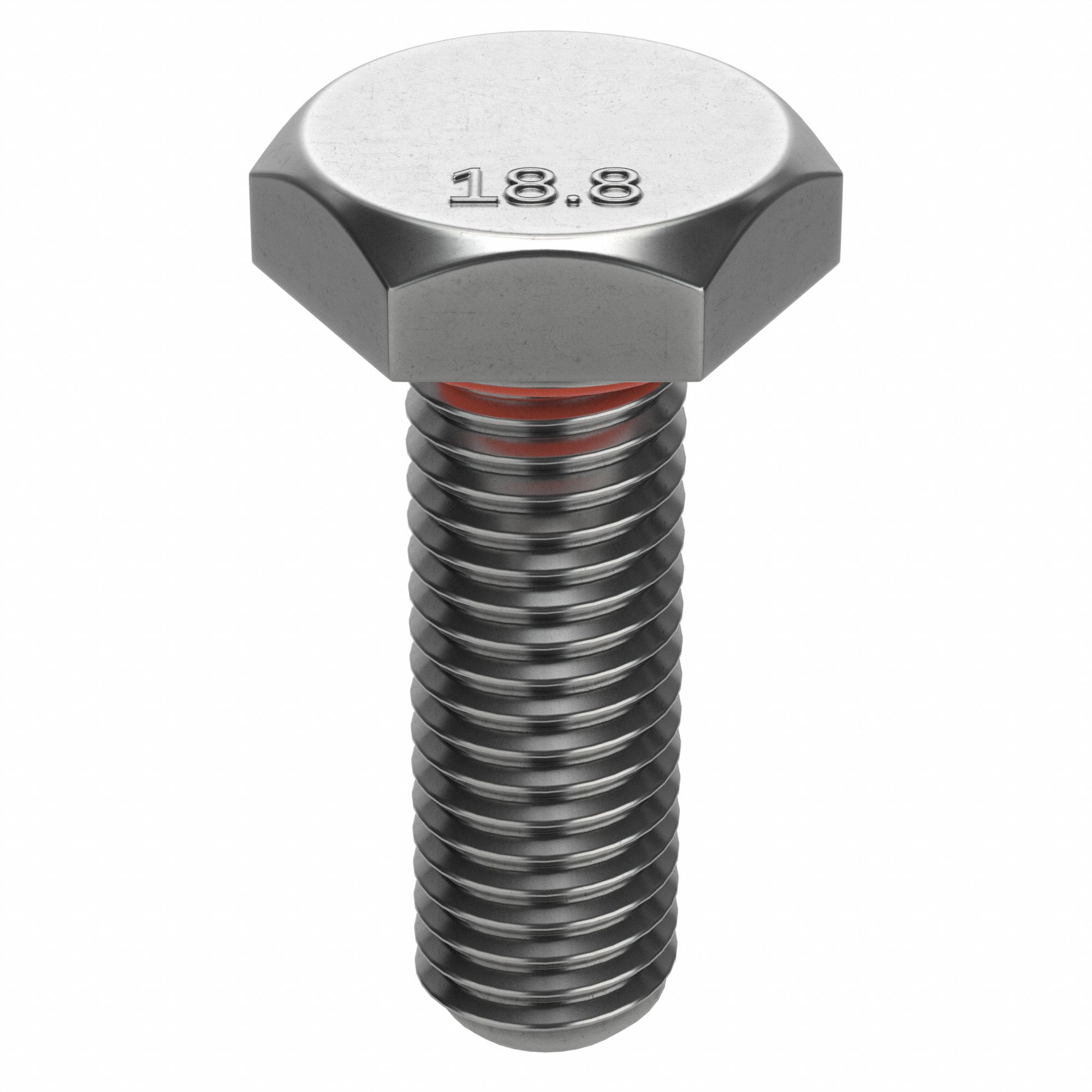 Stainless Steel, 18-8, Self-Sealing Hex Head Bolt - 61NH41|ZBOLT