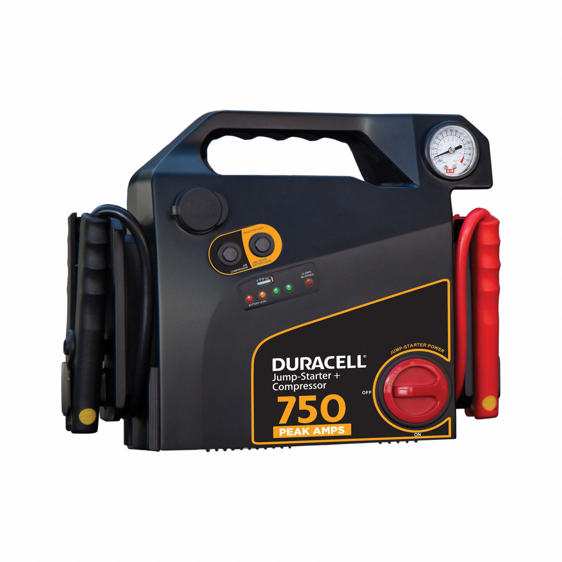 DURACELL, Boosting/Charging, For 12 V DC Battery Volt, Battery Jump