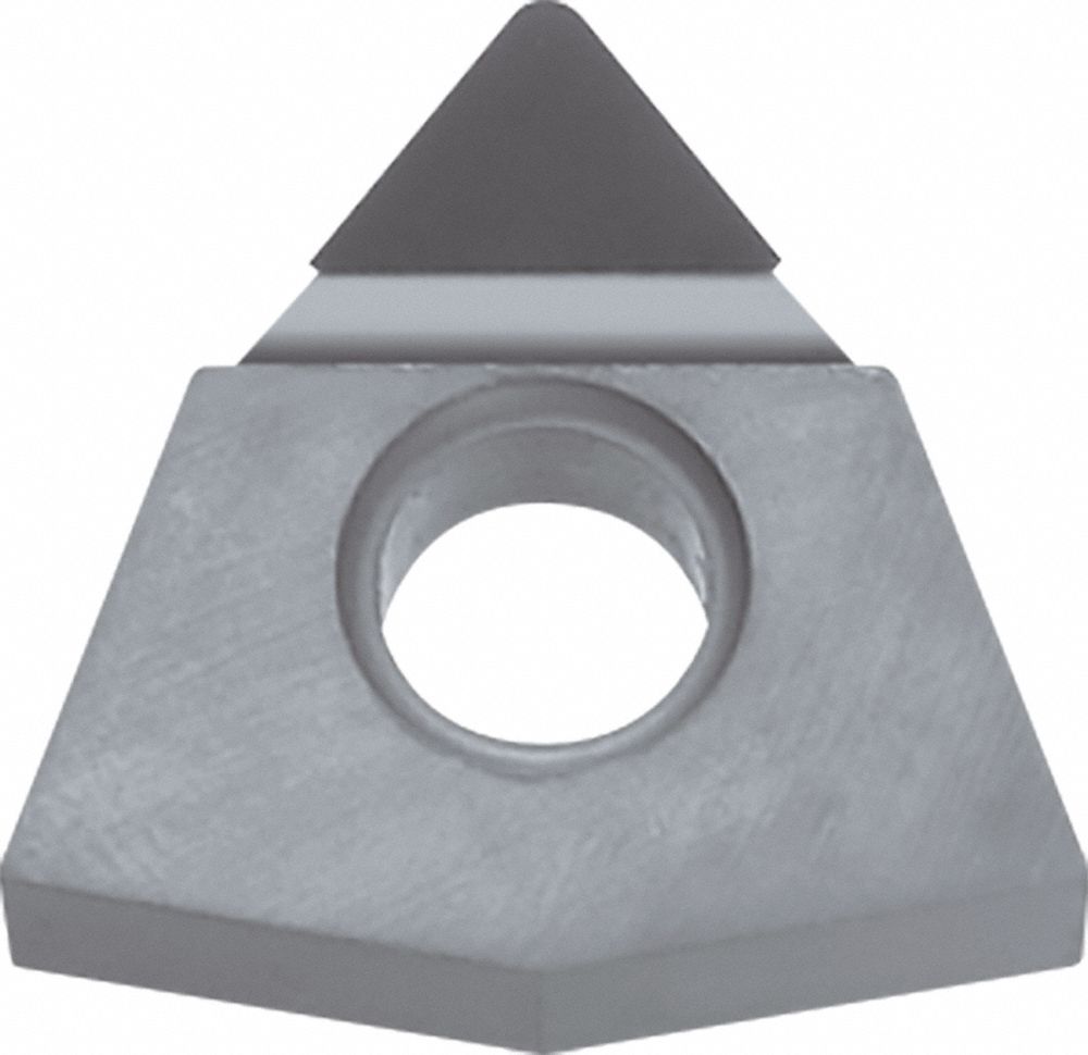 Trigon Turning Insert, Grade PCD,