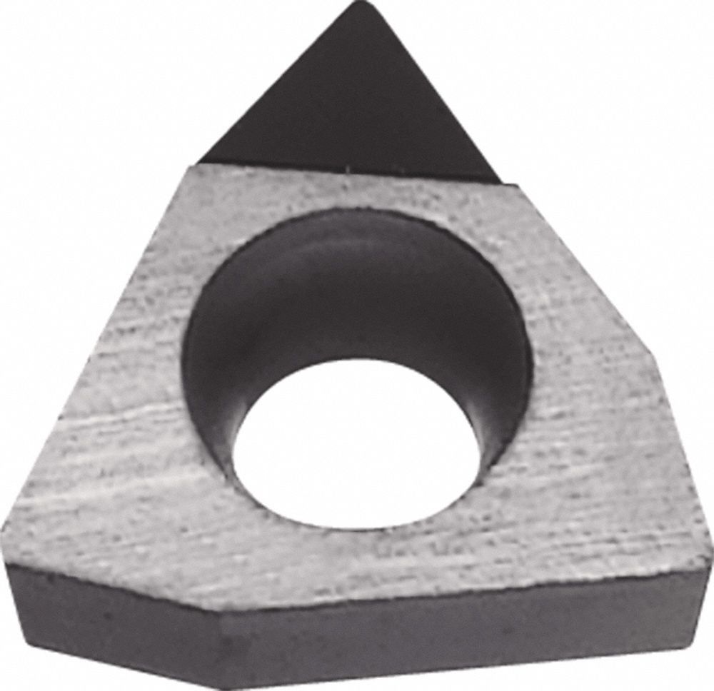 Trigon Turning Insert, Grade PCD,