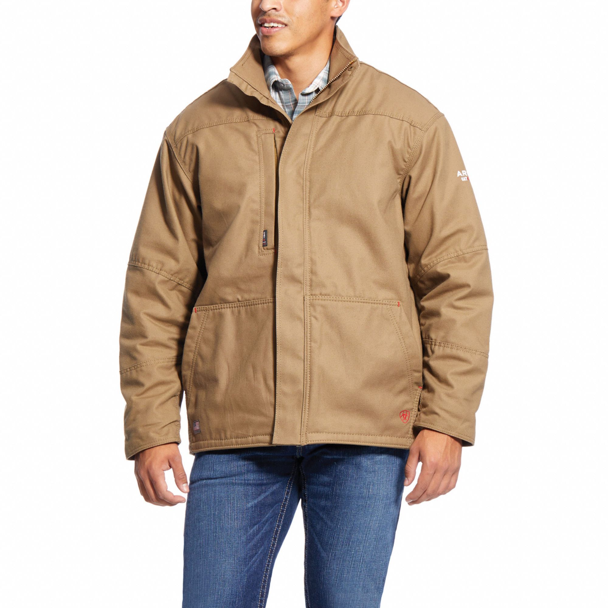 ARIAT, 4 PPE CAT, 54 cal/sq cm ATPV, FR Insulated Canvas Jacket ...