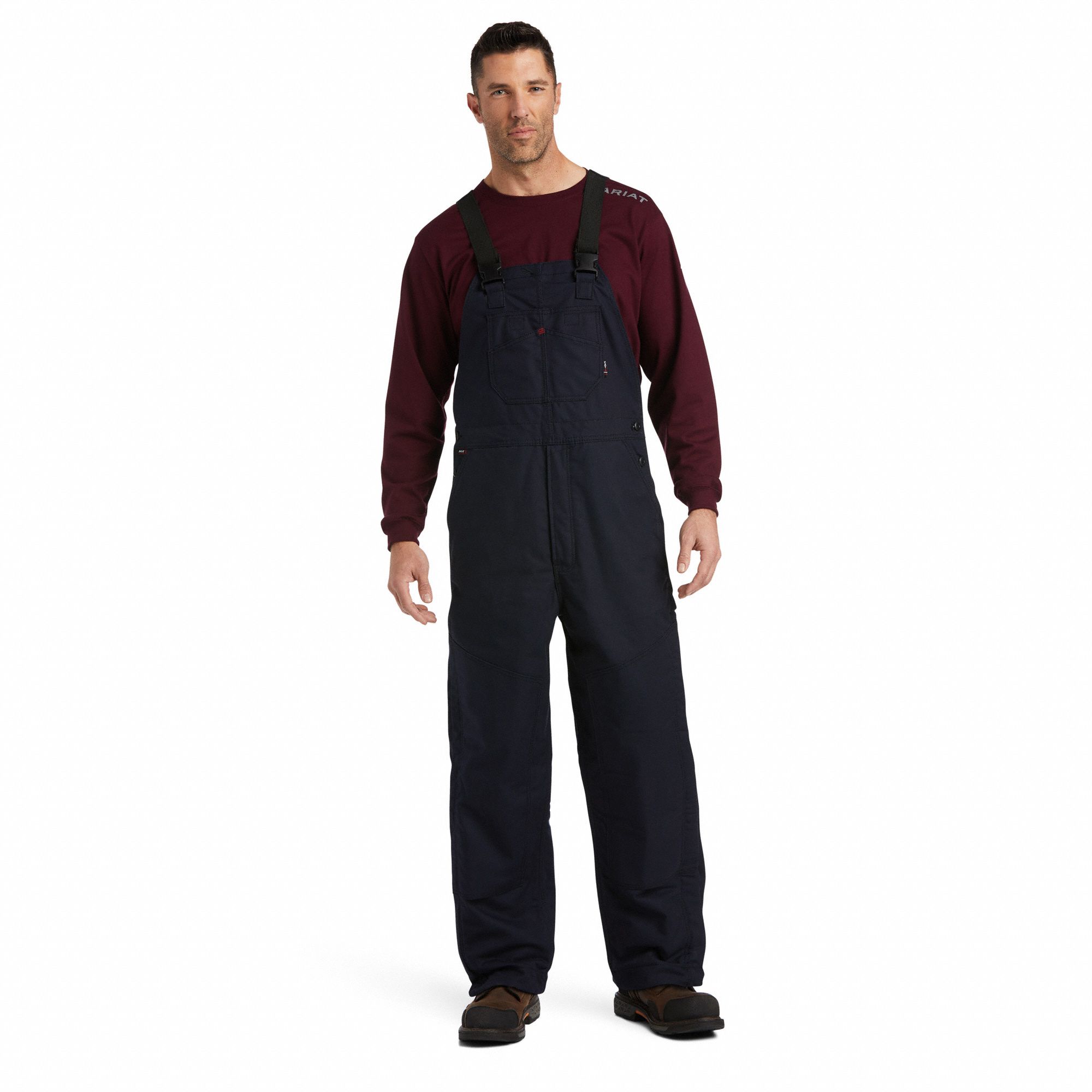 ARIAT, 54 cal/sq cm ATPV, Cold-Condition Insulated, Bib Overalls ...