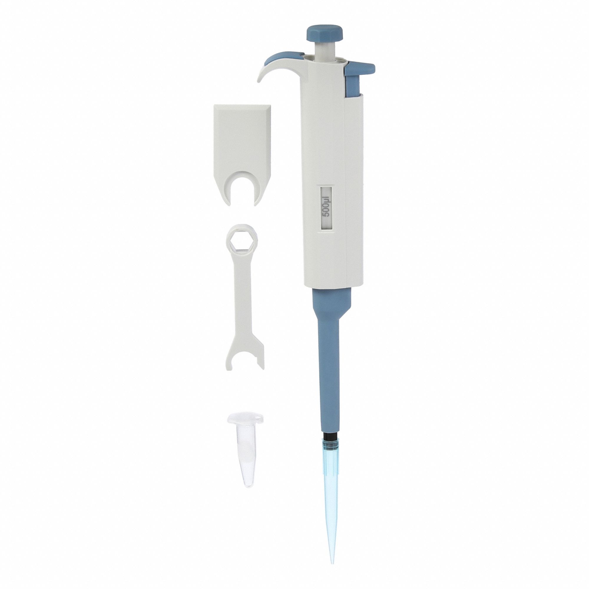 Single-Channel Pipettor: 1 Channels, 500 ul Capacity - Max, Manual Fixed Volume, 0.3% Accuracy