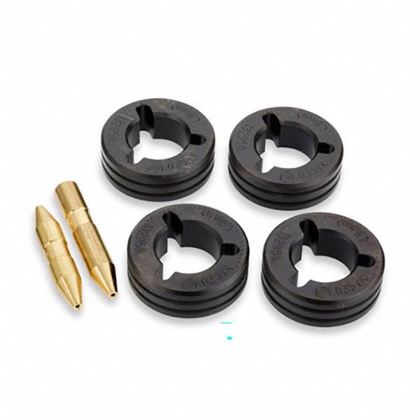 Drive Roll Kit: 4-Roll, 0.035 in, V-Knurl, 50 Series