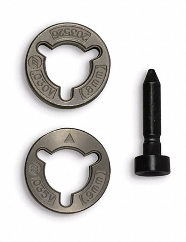 DRIVE ROLL & INLET GUIDE KIT, 2-ROLL, 0.035 IN, V-GROOVE