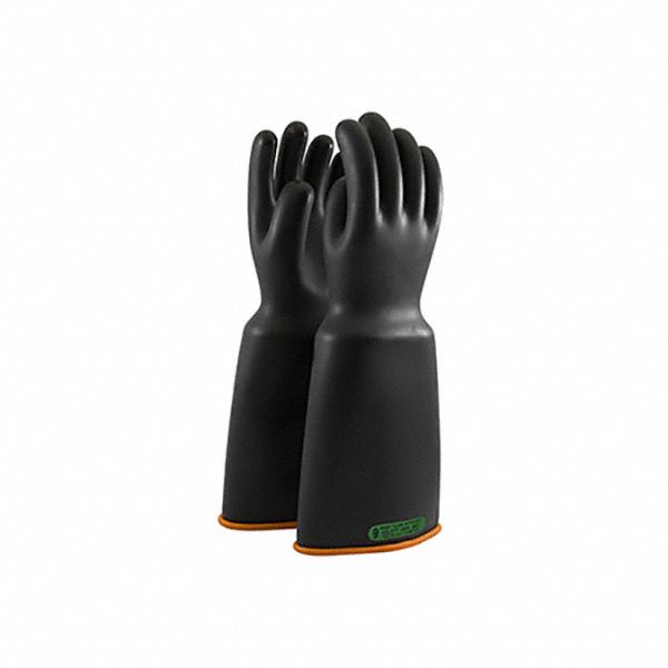 Electrical-Insulating Gloves: 26, 500V AC, 39, 750V DC, Black, 8 1/2 Size - Numeric, 1 PR